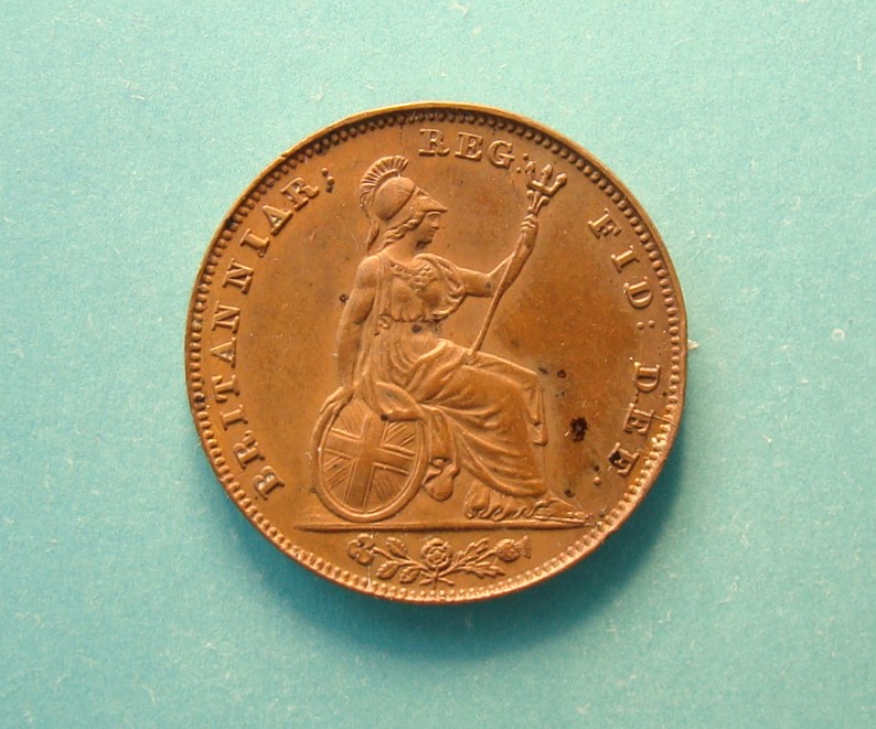 Victoria, 1838, Farthing - Image 2
