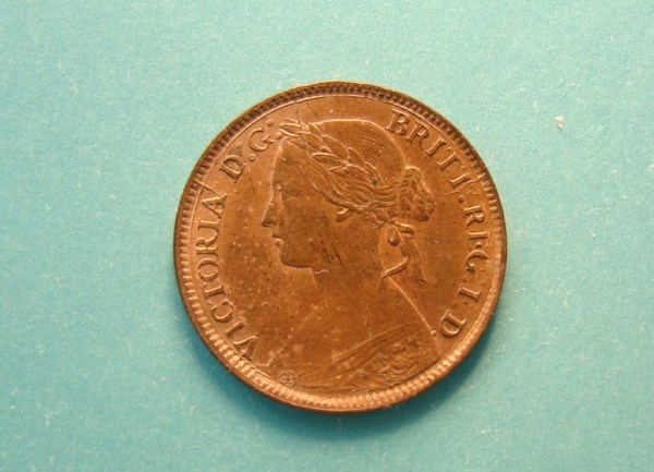 Victoria, 1860, Farthing
