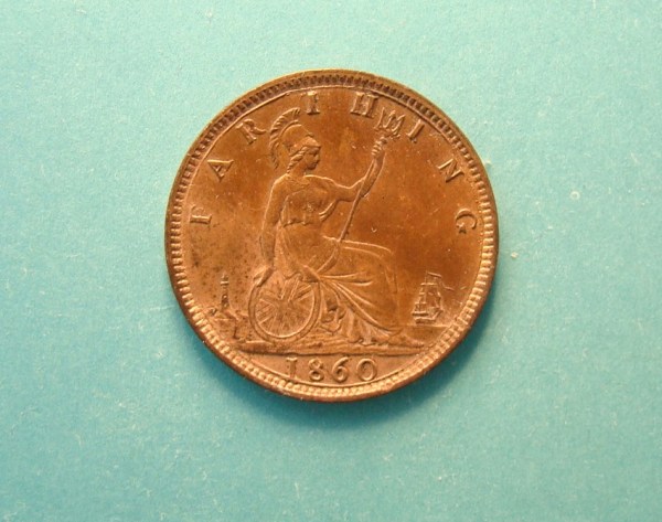 Victoria, 1860, Farthing