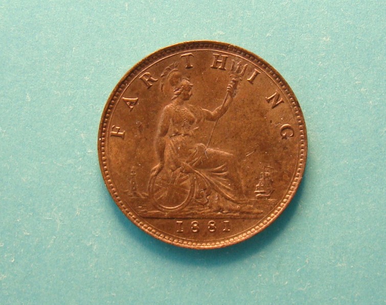 Victoria, 1881, Farthing