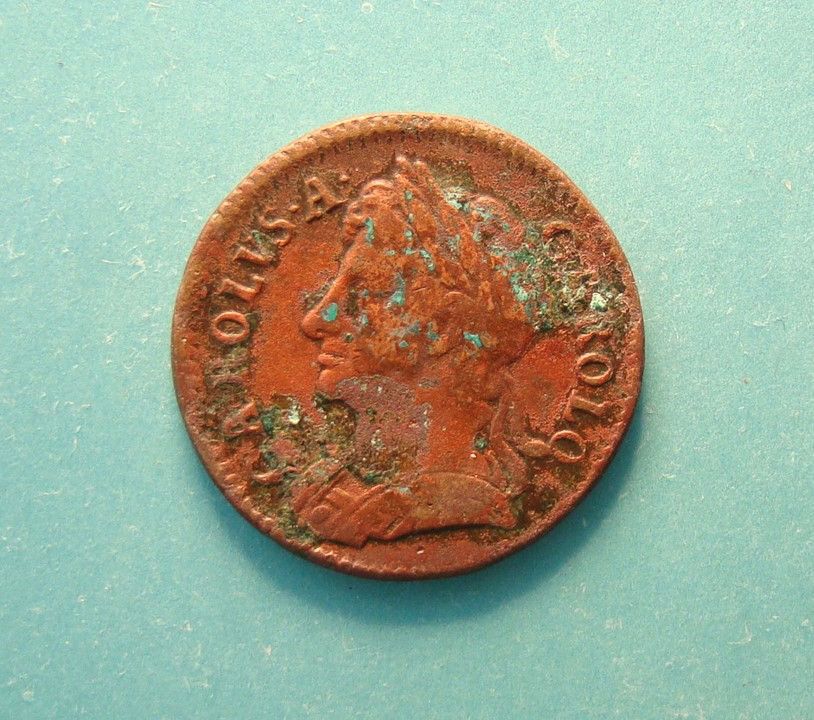 Charles II, 1672, Farthing - Image 1