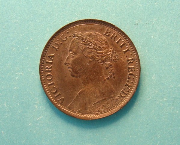 Victoria, 1886, Farthing