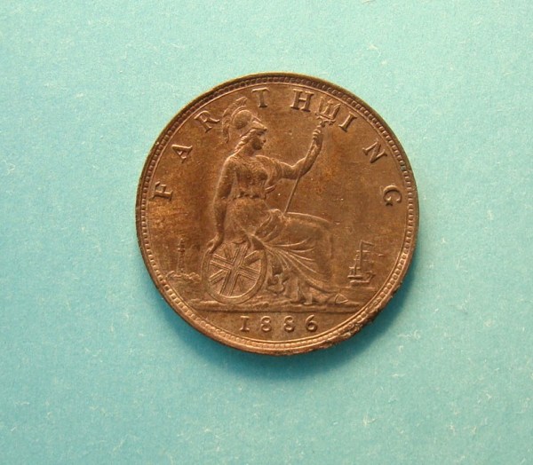 Victoria, 1886, Farthing