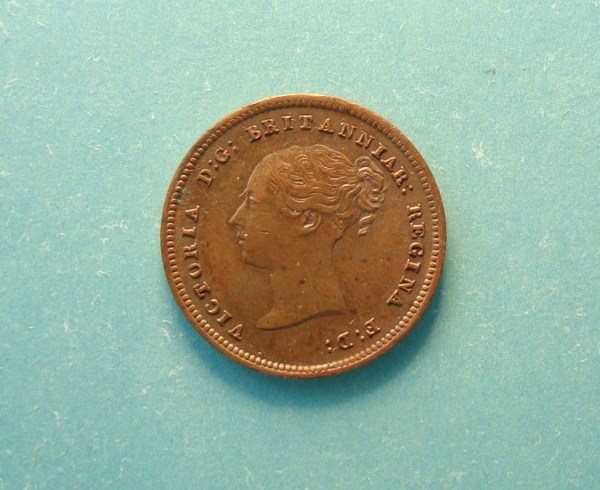 Victoria, 1843, 1/2 Farthing