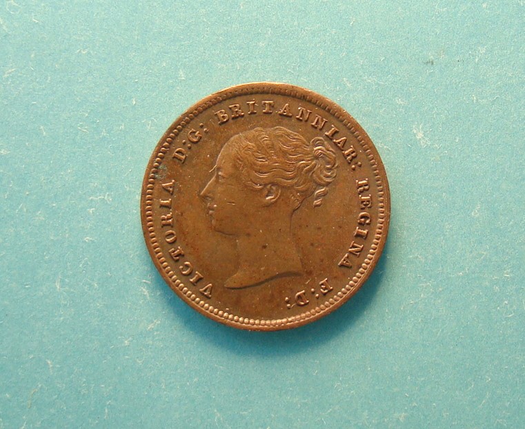 Victoria, 1843, 1/2 Farthing - Image 1