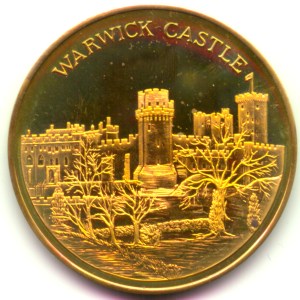 Warwick Castle, ND, AE39 - Image 1