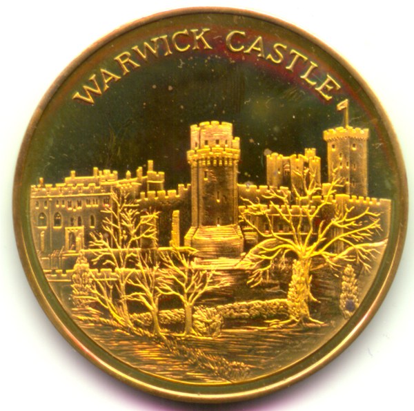 Warwick Castle, ND, AE39