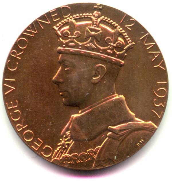 George VI, 1937, AE32