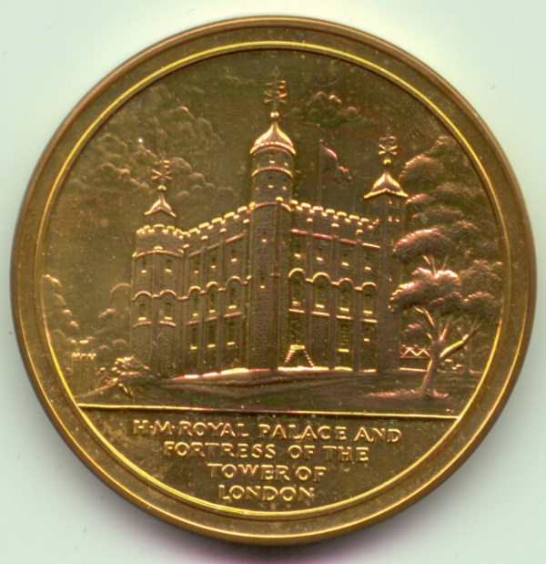 Tower of London, ND, AE51