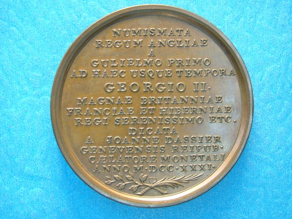 George II, 1731, AE45