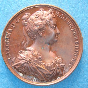 Caroline, 1741, AE41 - Image 1