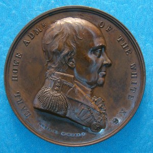 Admiral Howe, 1794, AE42 - Image 1