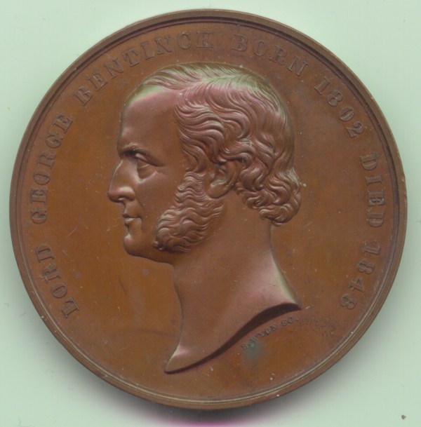 Lord Bentinck, 1848, AE52