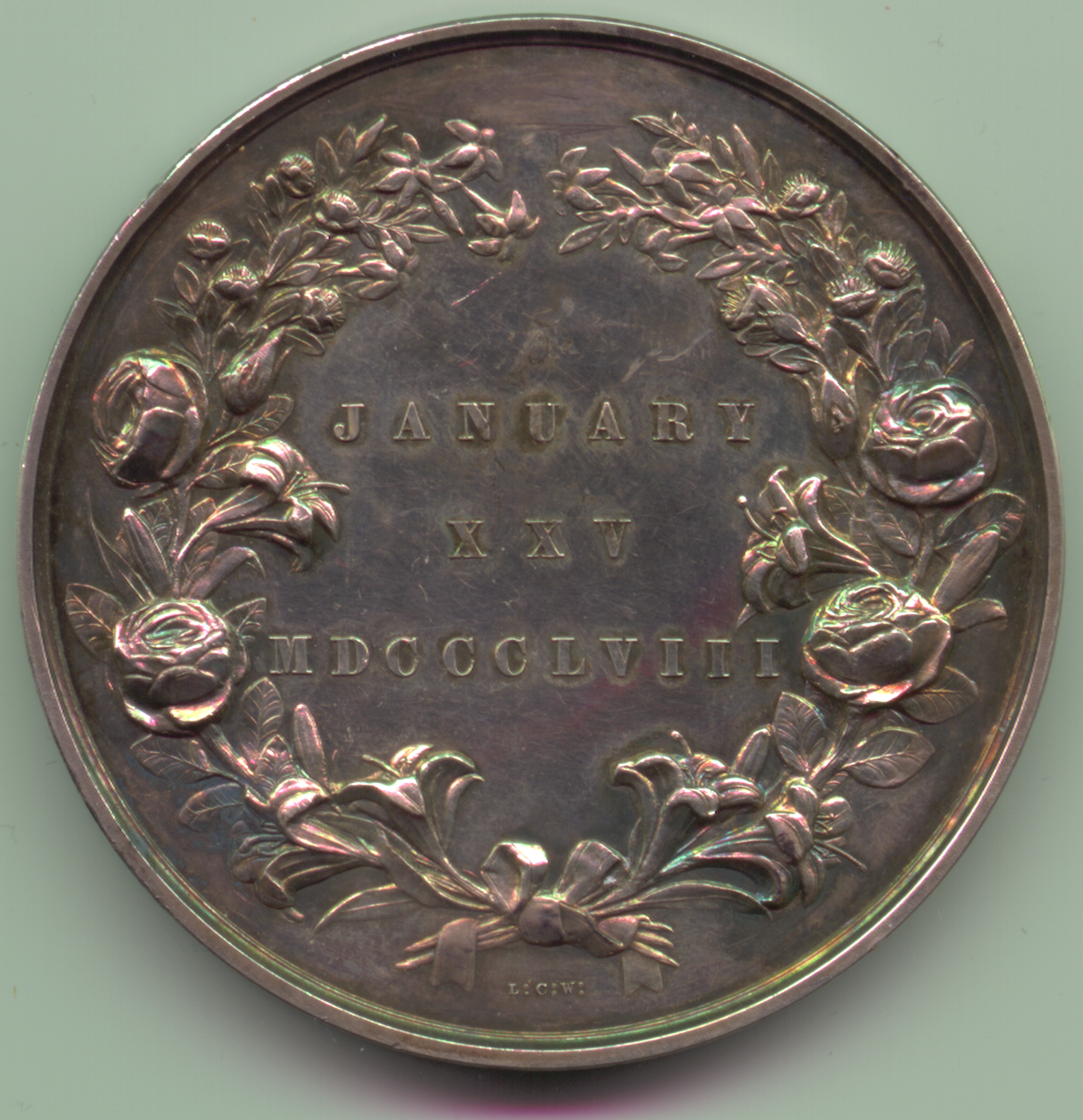 Victoria, 1858, AR64 - Image 2