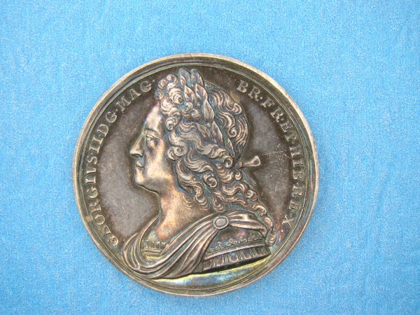 Geroge II, 1727, AR35 SOLD