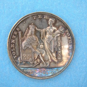 Geroge II, 1727, AR35 SOLD - Image 2