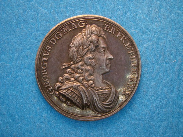 George I, 1714, AR35 SOLD
