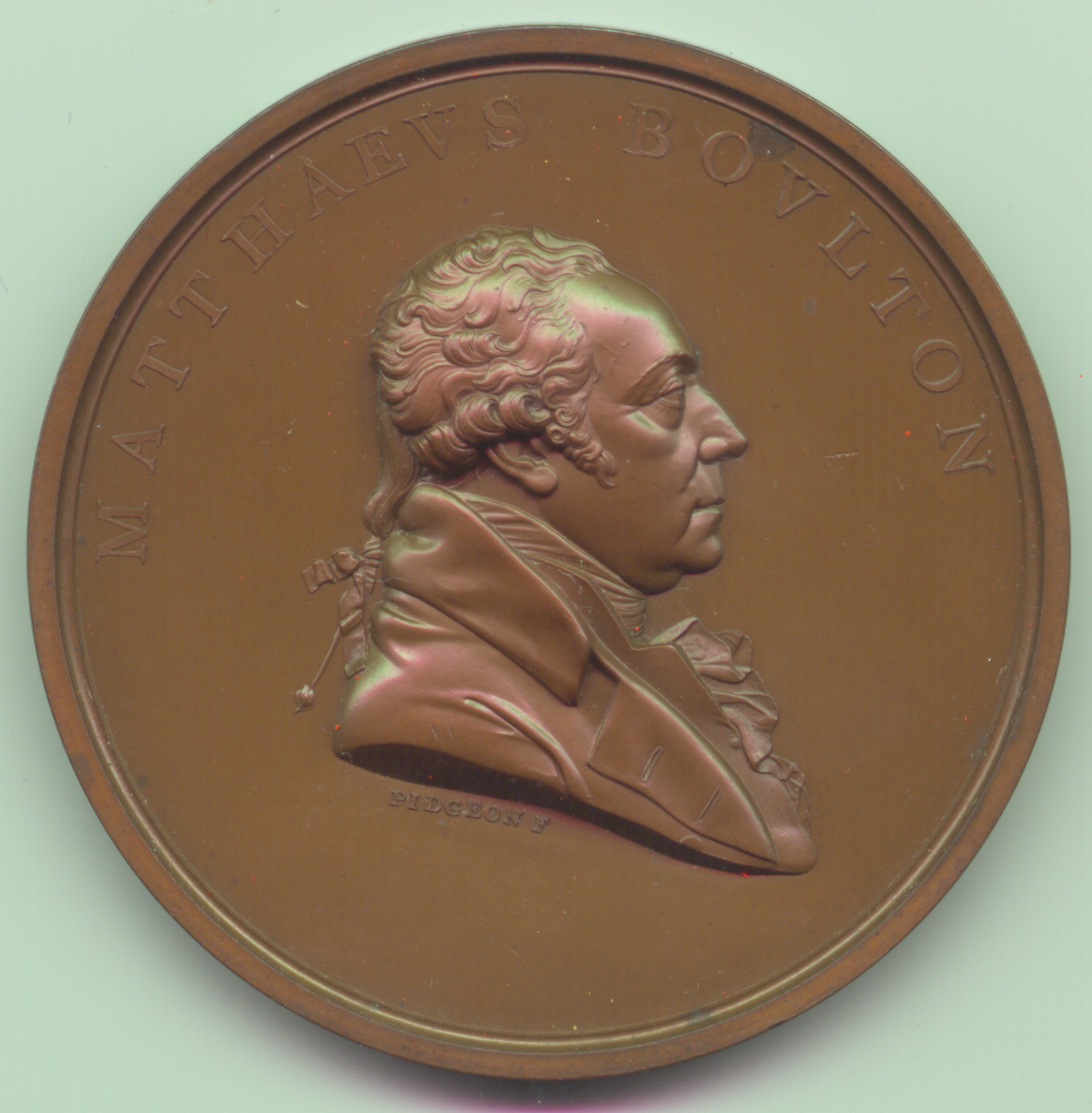 Matthew Boulton, 1819, AE63, Rare