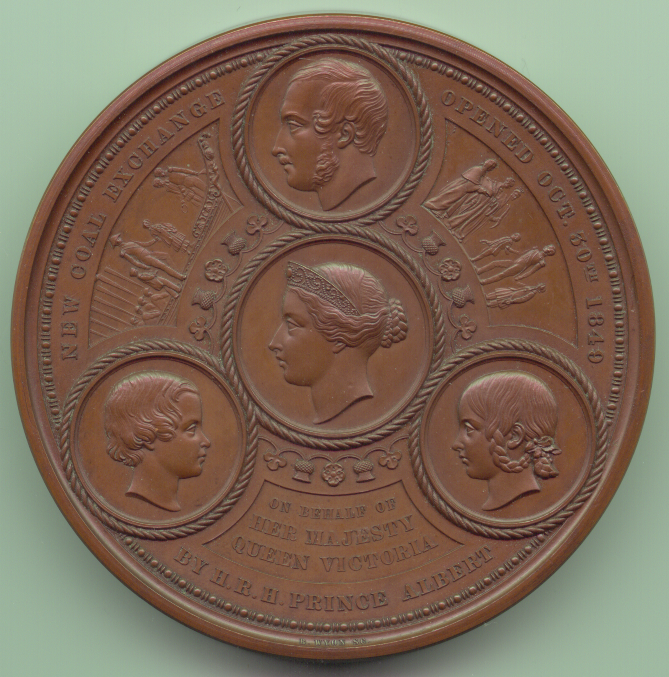 Coal Exchange, 1849, AE89 SOLD - Image 1