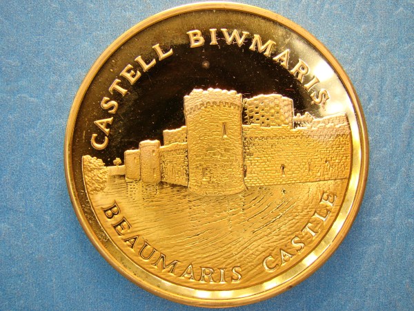 Beaumaris Castle, ND, AE45 Gilt