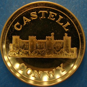 Conway Castle, ND, Ae45Gilt - Image 1