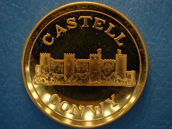 Conway Castle, ND, Ae45Gilt