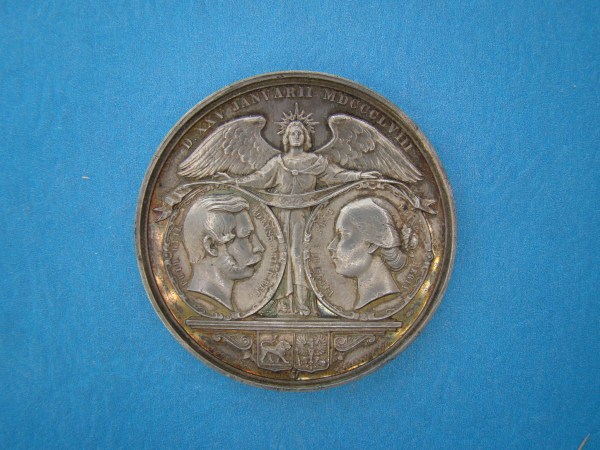 Victoria, 1858, AR53     SOLD