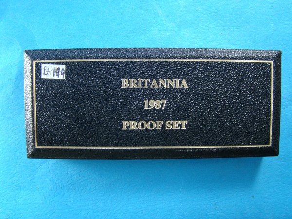 Great Britain, 1987 Gold Britannia Proof Set*
