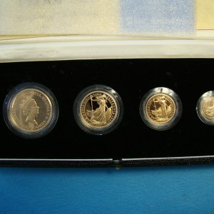Great Britain, 1987 Gold Britannia Proof Set* - Image 1