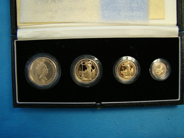 Great Britain, 1987 Gold Britannia Proof Set*