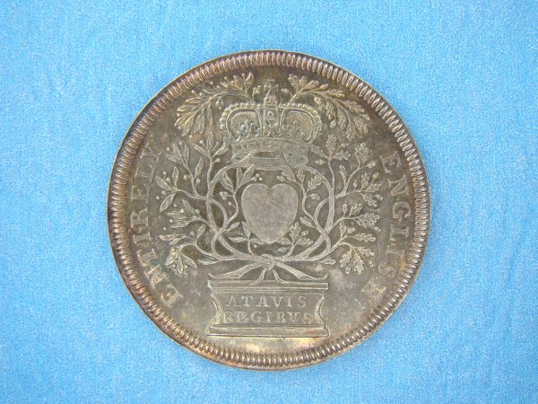 ANNE, AR36, 1702, Accession, Mint State