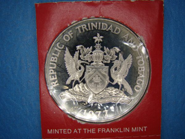 TRINIDAD & TOBAGO, $10, 1977, PROOF *