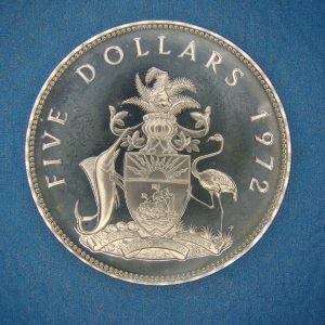 BAHAMAS, $5, 1972, PROOF - Image 2