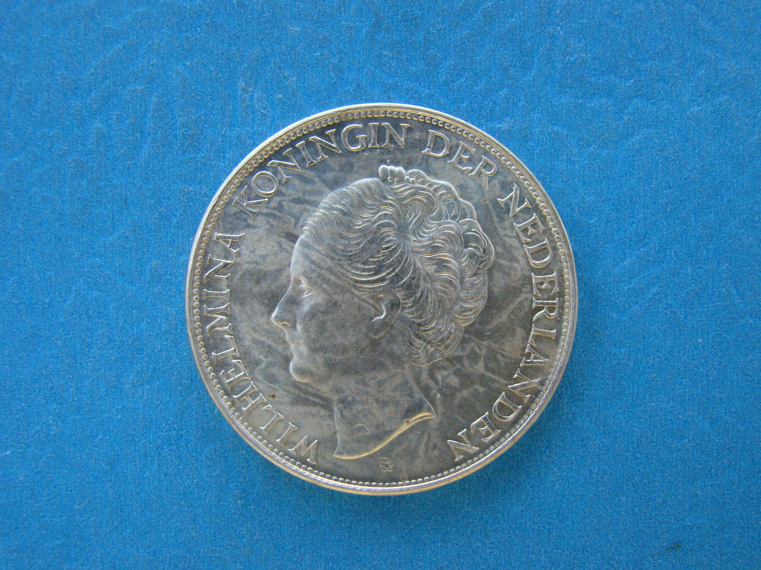NETHERLANDS, CURACAO, 2 1/2Gulden, 1944D * - Image 1