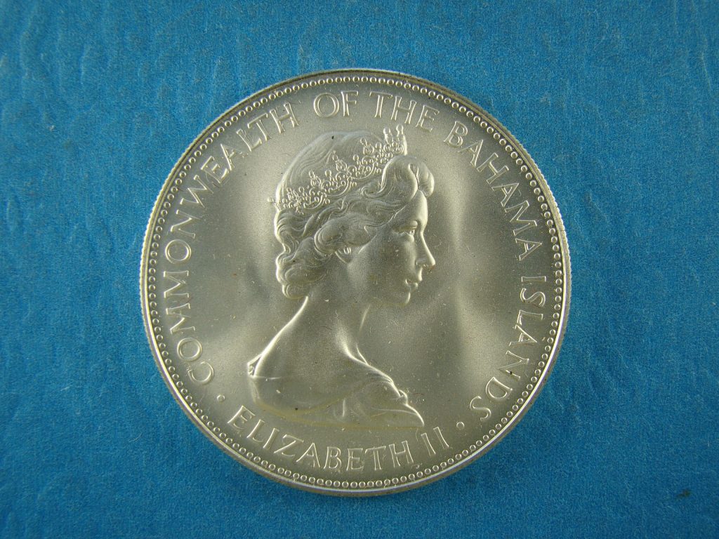 BAHAMAS, $5, 1972 *