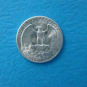 United States, 1945D, 25C - Image 2