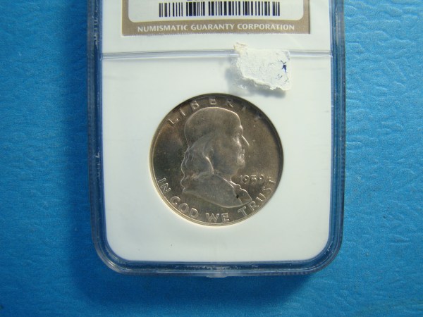 United States, 1959D, 50C