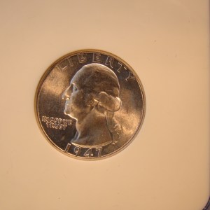 United States,1947D, 25C - Image 1