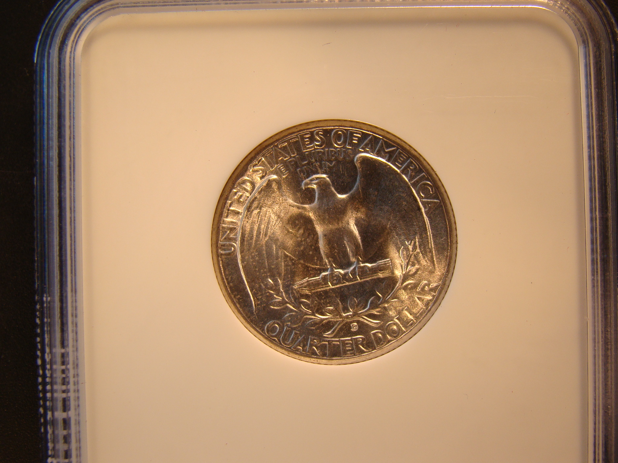 United States,1947D, 25C - Image 2