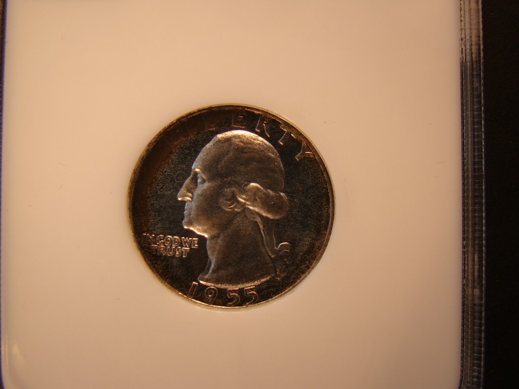 United States, 1955, 25C Proof