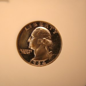 United States, 1964, 25c, Proof - Image 1