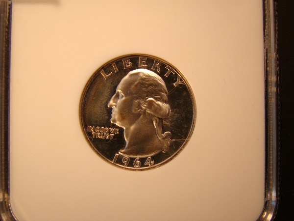 United States, 1964, 25c, Proof