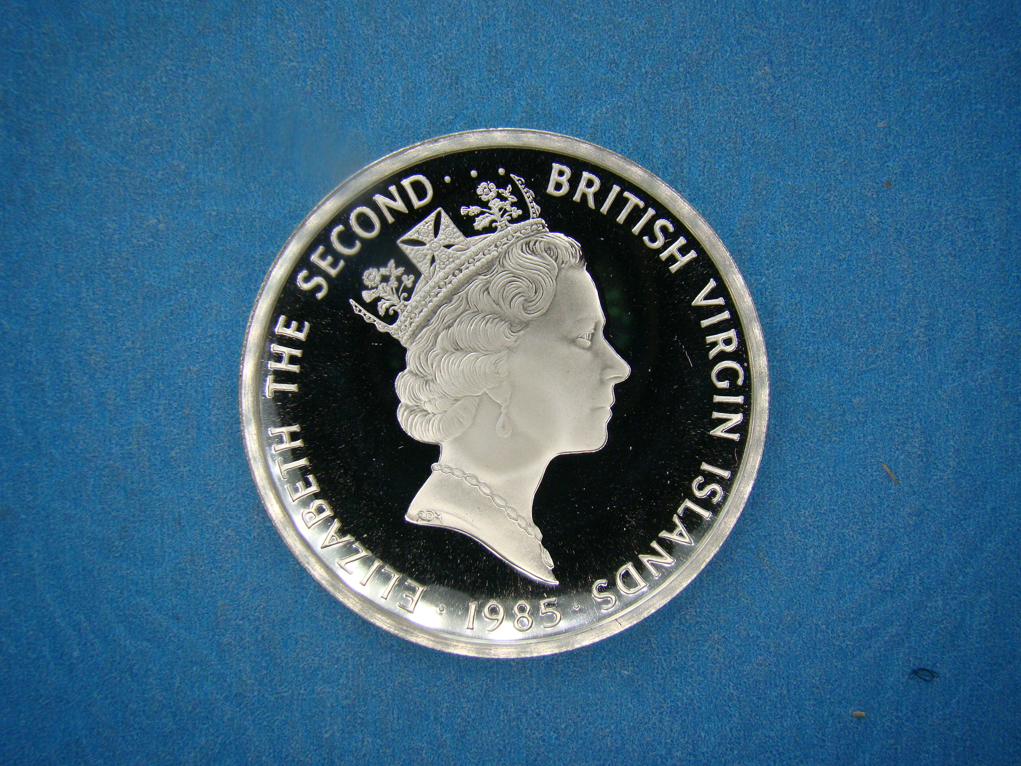 BRITISH VIRGIN IS. $20, 1985, Proof Treasures of the Carribean Set * - Image 1