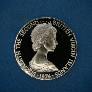 BR. VIRGIN IS. $1, 1974 * - Image 3