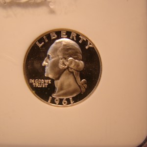 United States, 1961, 25C Proof - Image 1
