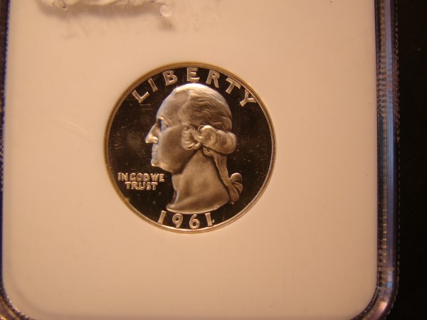 United States, 1961, 25C Proof