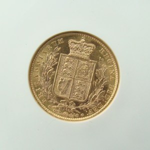 Victoria, 1872, Sovereign, EX BENTLEY COLLECTION - Image 2