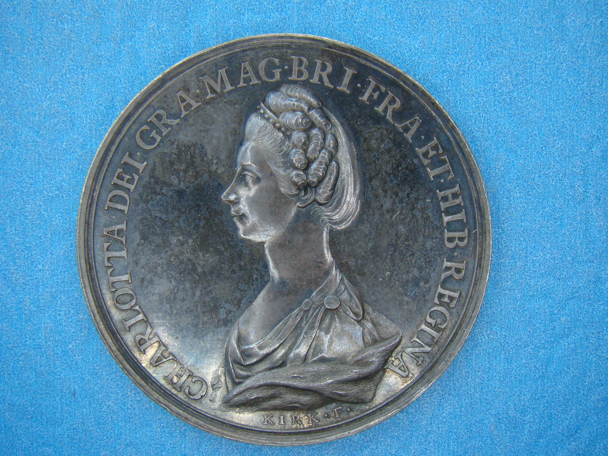 QUEEN CHARLOTTE, 1773, AR42, Very Rare - Image 1