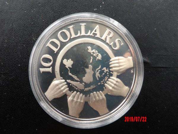 SINGAPORE, 1977, $10, PROOF *