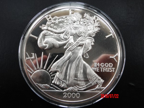 United States, 2000, Silver Proof 1/2 Pound*